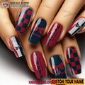 Houston Texans Women Custom Nails Set