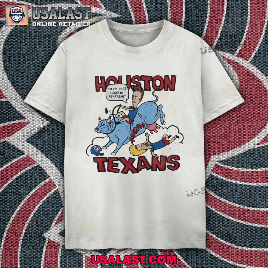 Houston Texans x Beavis and Butthead Unisex Tee Shirt, Sweatshirt