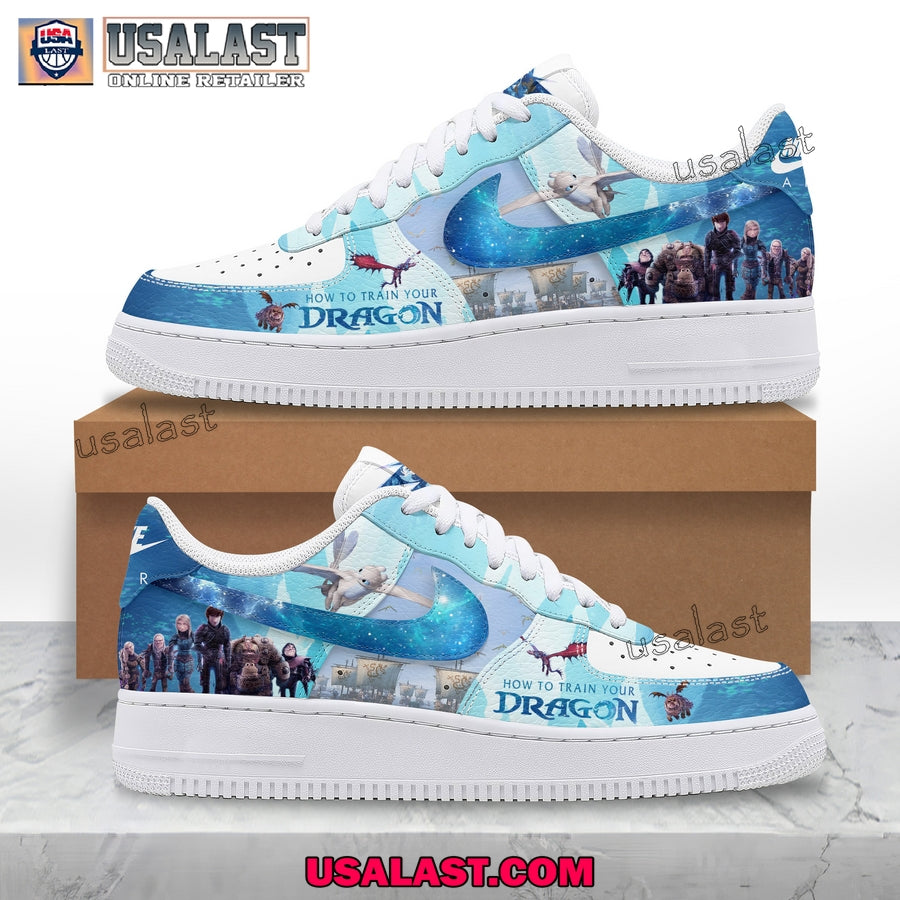 How to Train Your Dragon Custom Air Force 1s Shoes