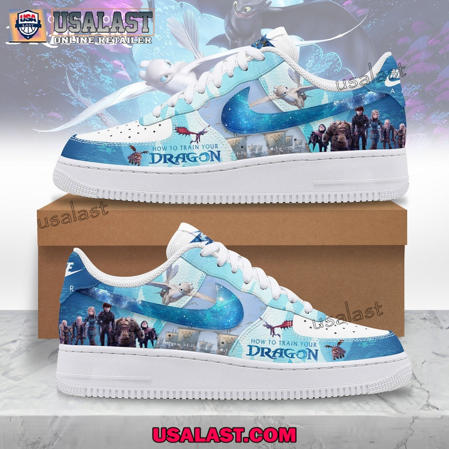How to Train Your Dragon Custom Air Force 1s Shoes