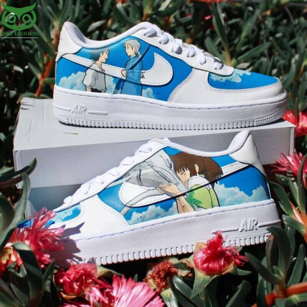 Howl Moving Castle x Spirited Away Air Force 1 Custom