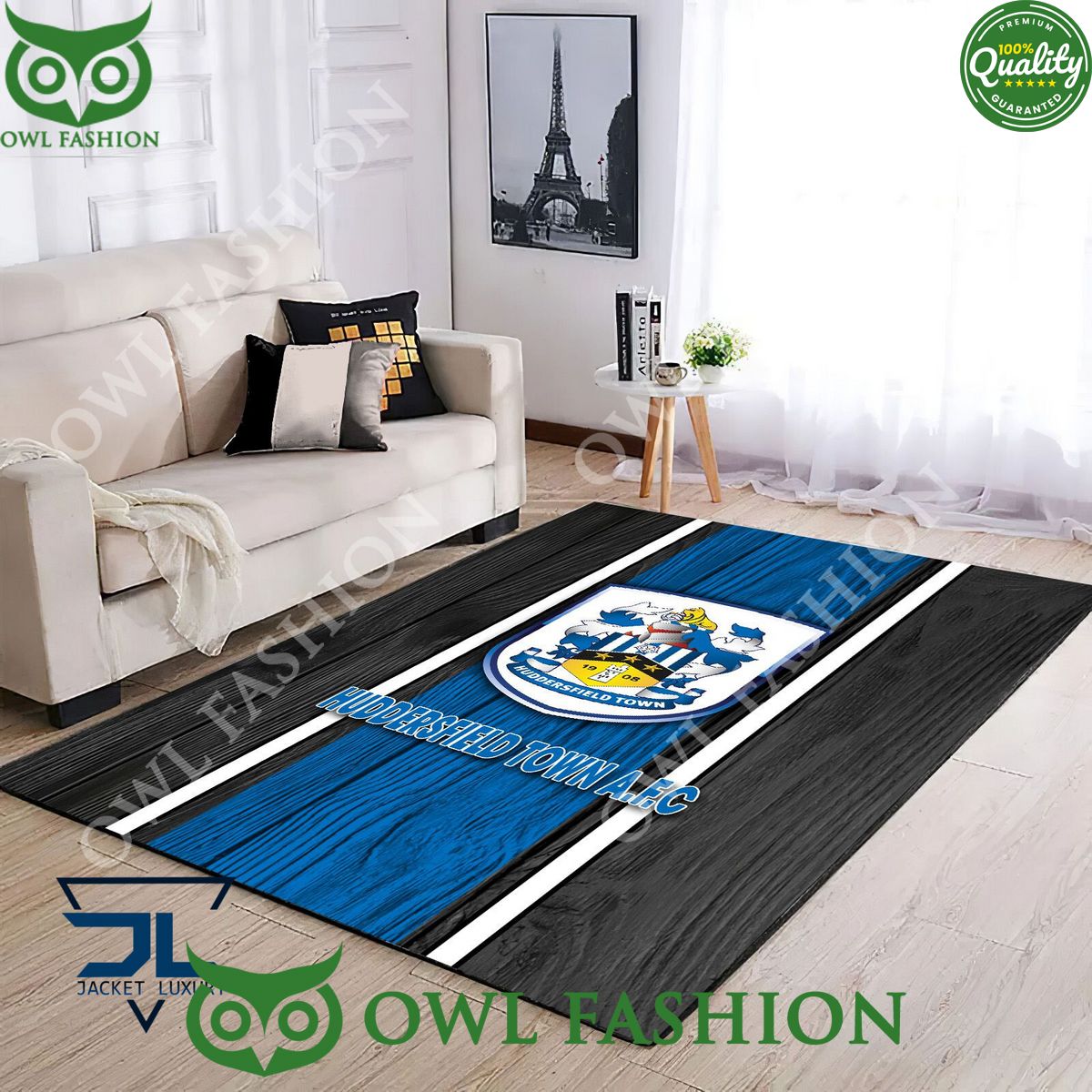 Huddersfield Town A.F.C EFL Football Rug Carpet Living Room