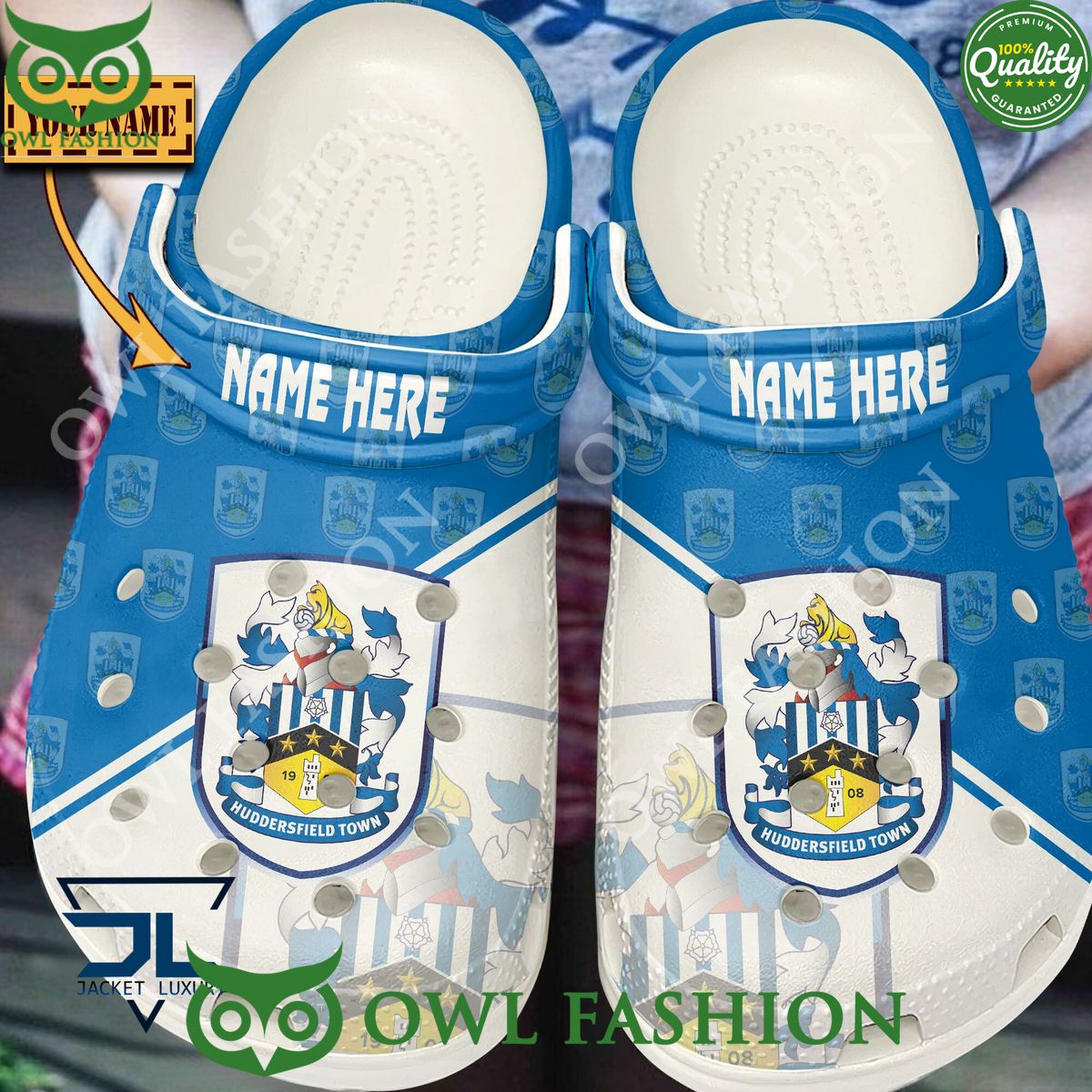 Huddersfield Town A.F.C EFL League One Customized Croc