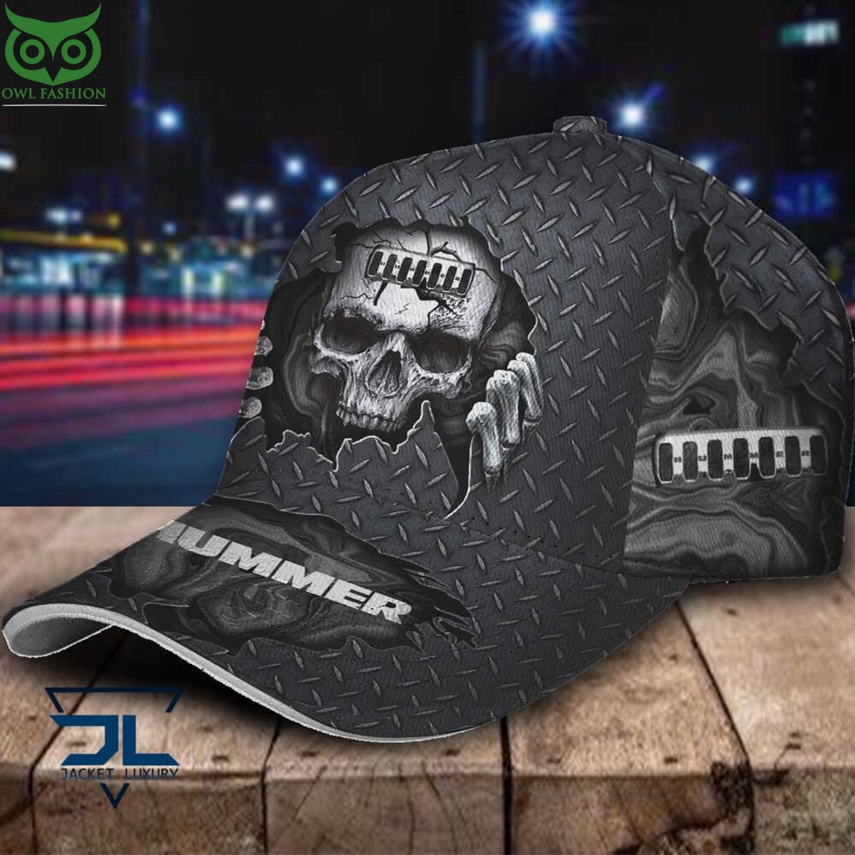 Hummer Skull Iron Classic Cap