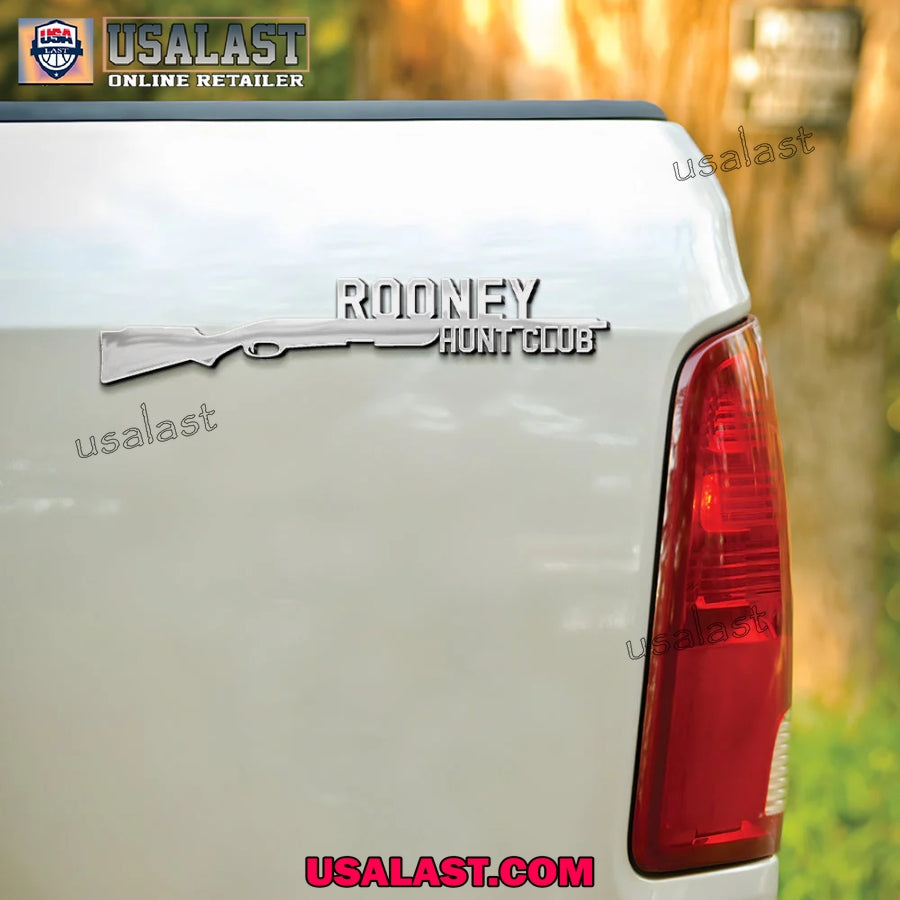 Hunter Hunting Car Emblem Custom 3D Badge