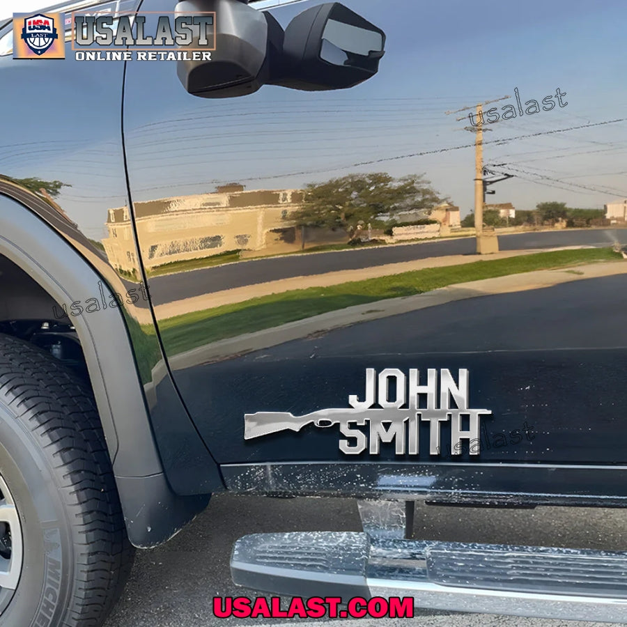 Hunter Hunting Car Emblem Custom 3D Badge