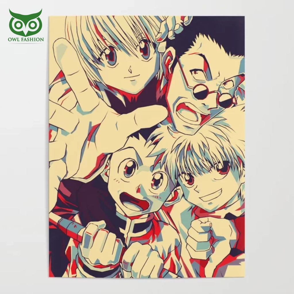 Hunter x Hunter Best Friends Anime Manga Poster