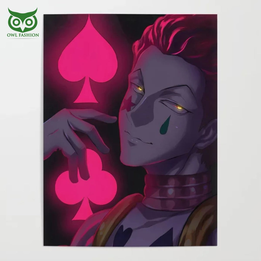 Hunter x Hunter Hisoka Morow Anime Character Poster