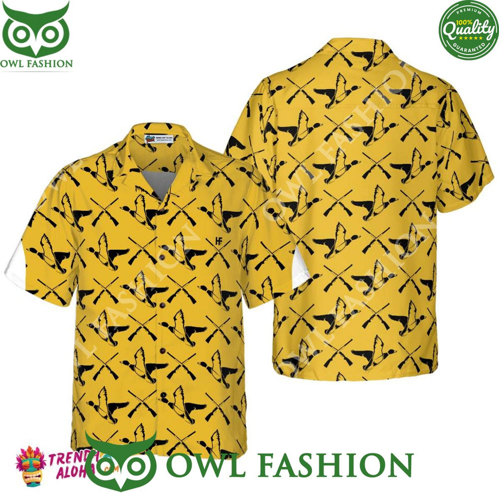 Hunting With Guns & Ducks 3D Summer Hawaiian Shirt
