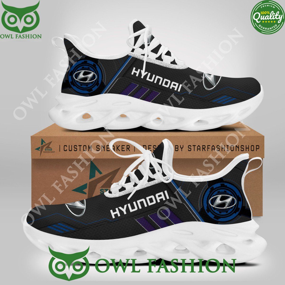 Hyundai Car Automobile Max Soul Shoes 2024
