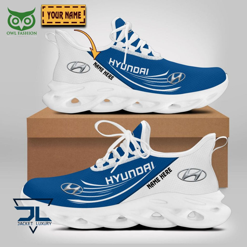 Hyundai Car Brand Logo Personalized Max Soul Shoes