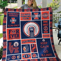Illinois Fighting Illini NCAA Quilt Blanket