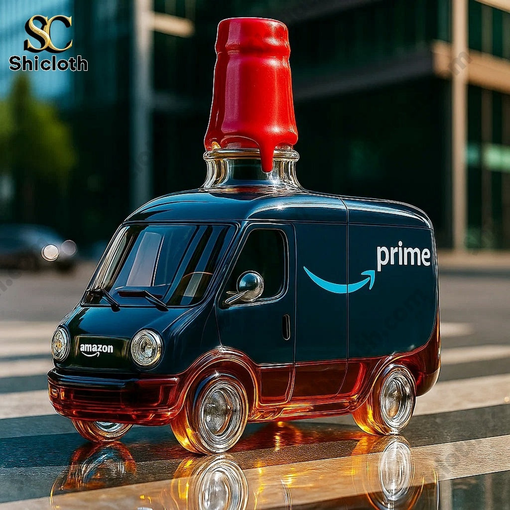 Amazon Prime Truck Crown Royal Bottle