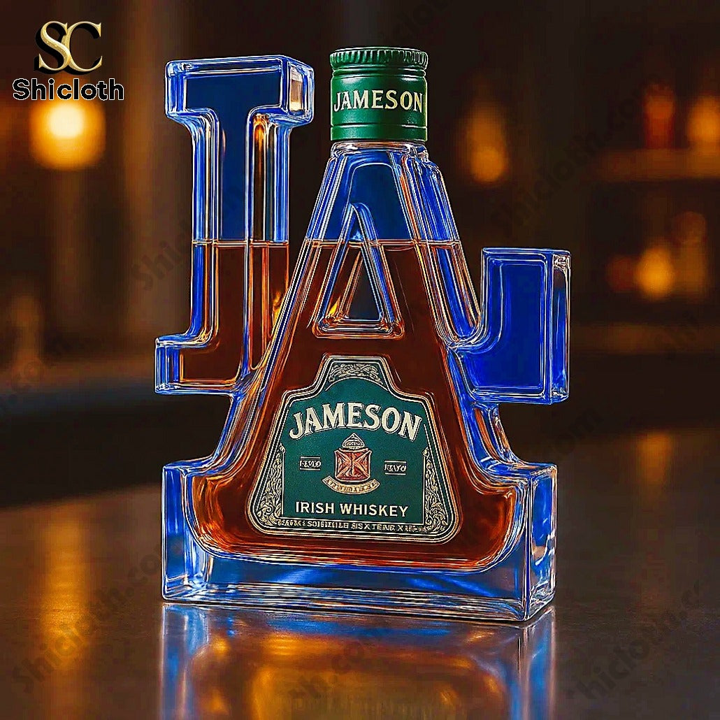 Los Angeles Dodgers Crown Royal Bottle