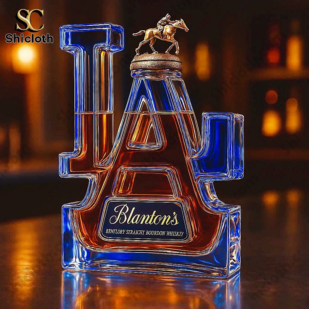 Los Angeles Dodgers Crown Royal Bottle