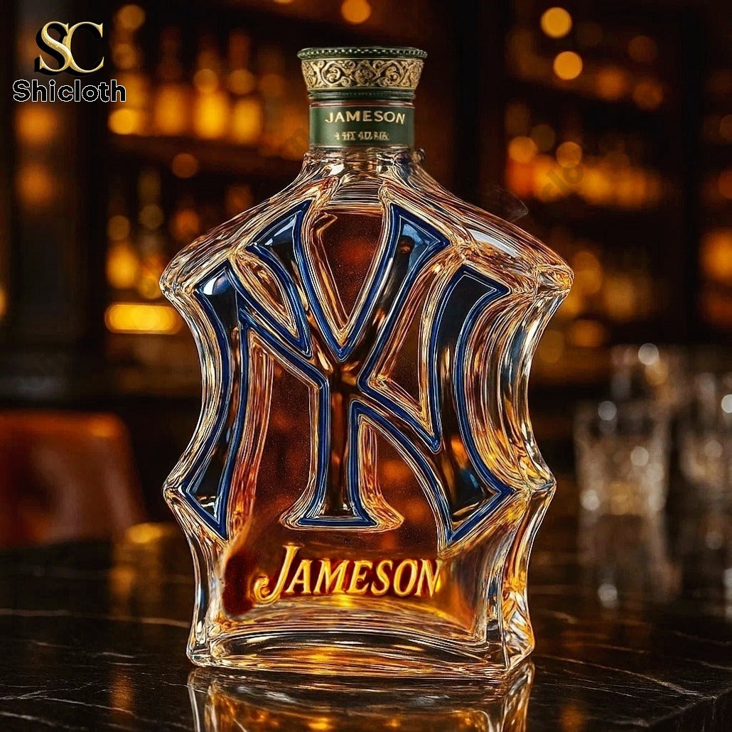 New York Yankees Crown Royal Bottle
