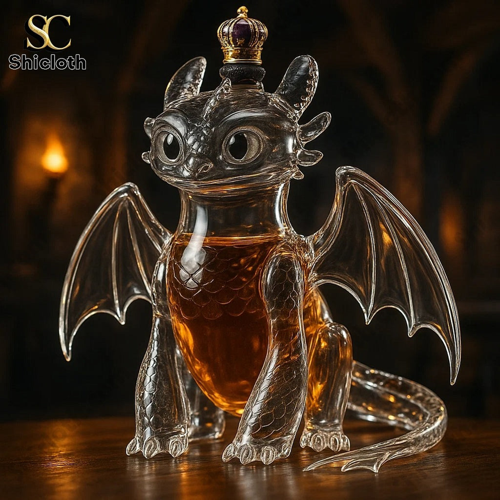 Toothless Crown Royal Edition Bottle