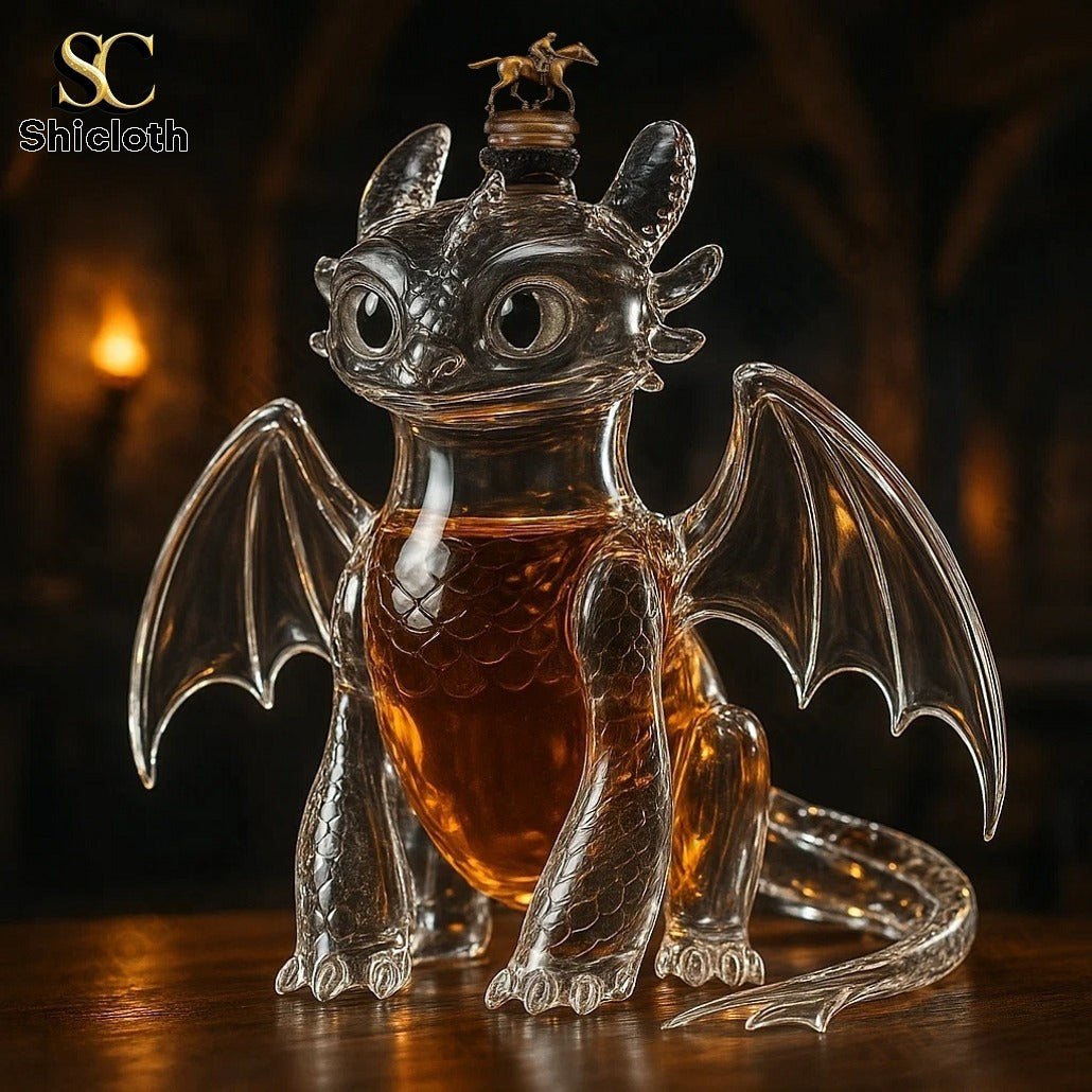 Toothless Crown Royal Edition Bottle
