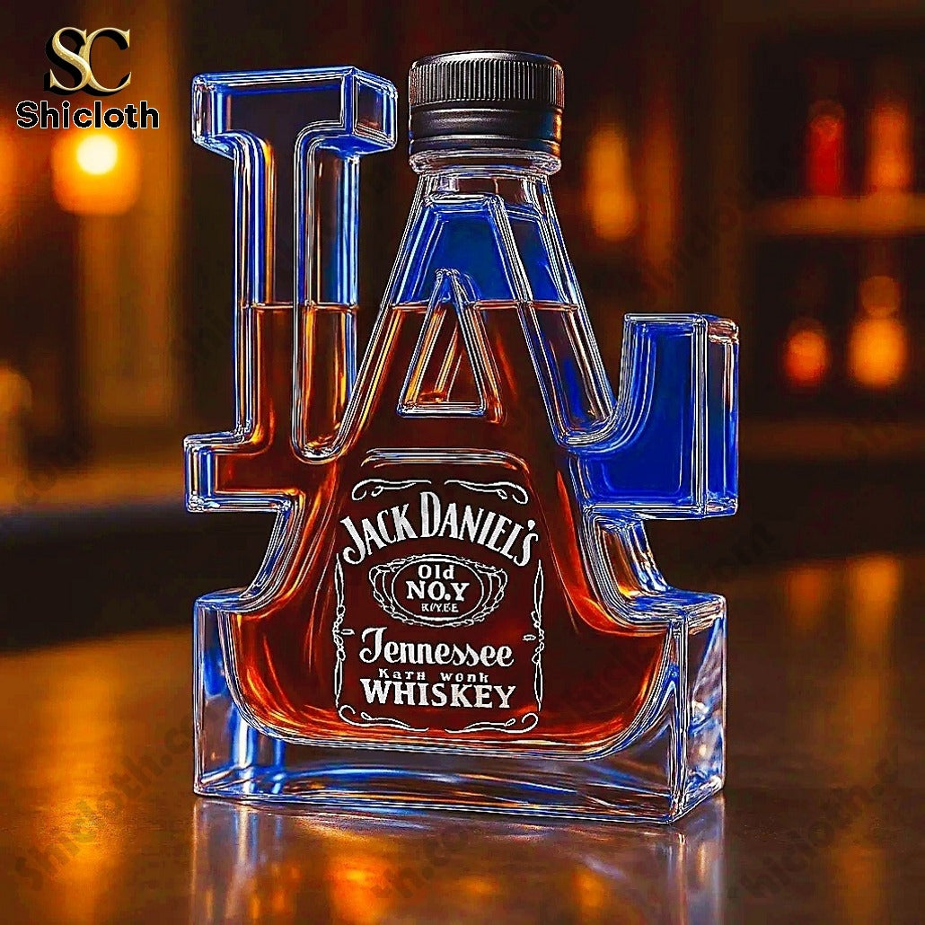 Los Angeles Dodgers Crown Royal Bottle