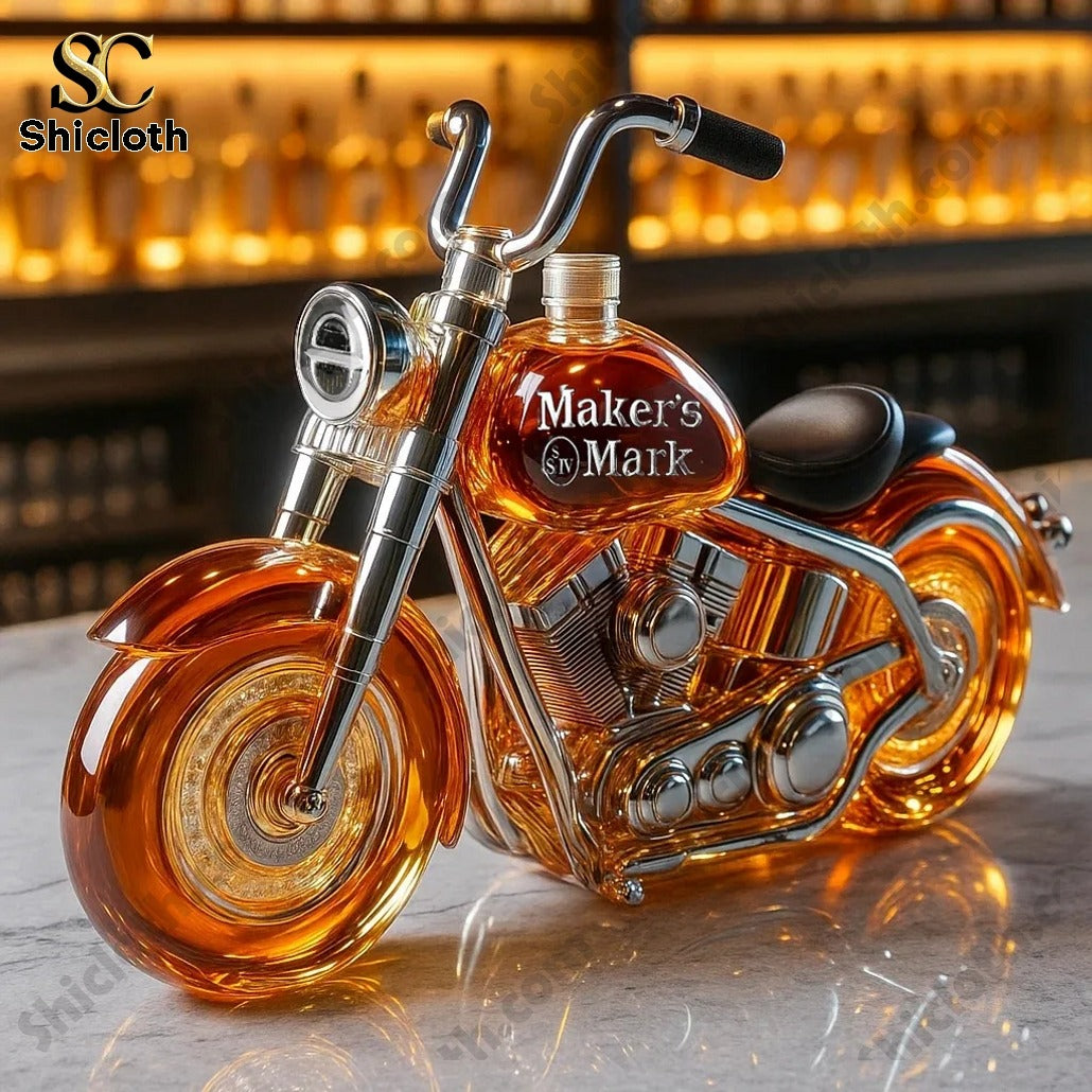 Motorcycle Crown Royal Bottle