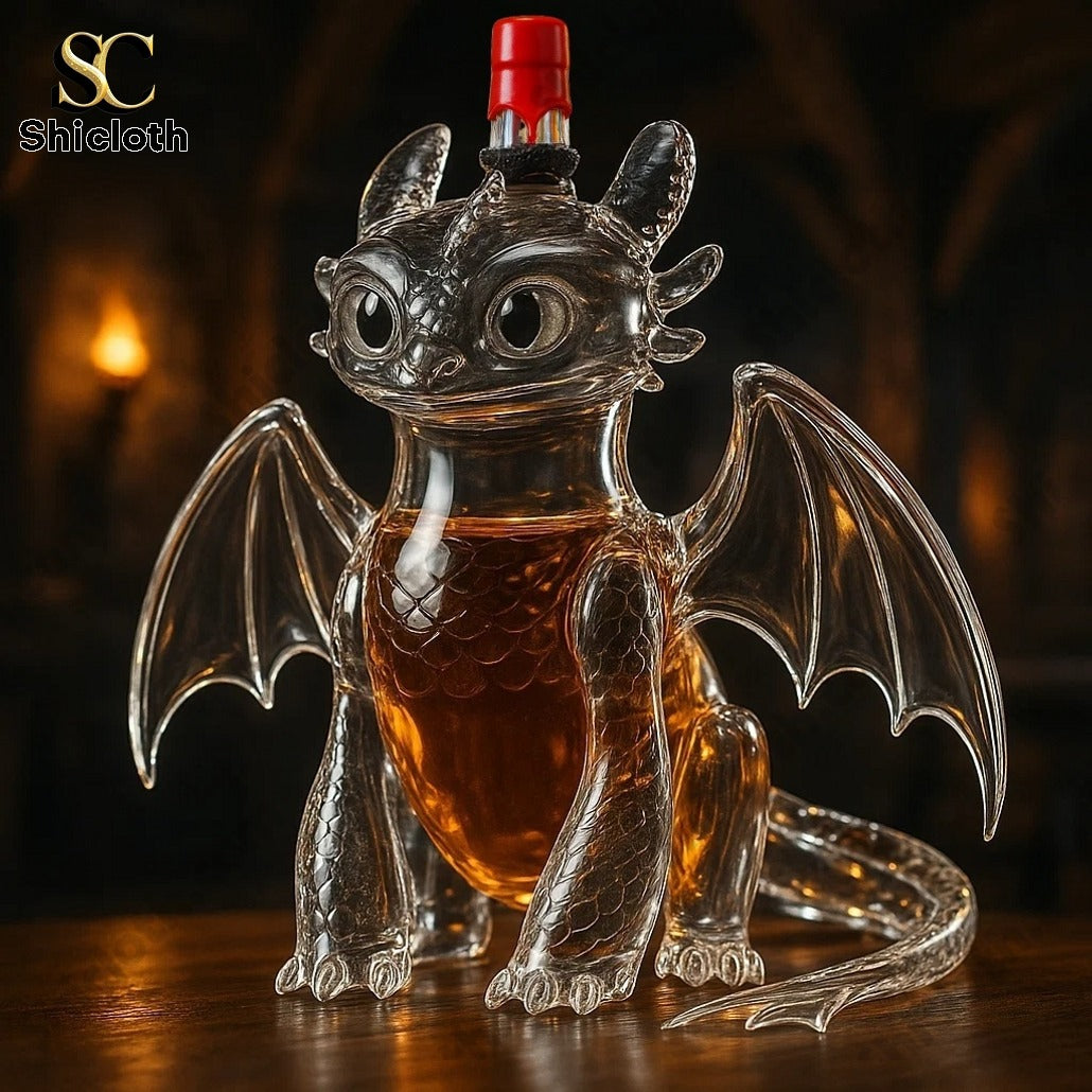 Toothless Crown Royal Edition Bottle