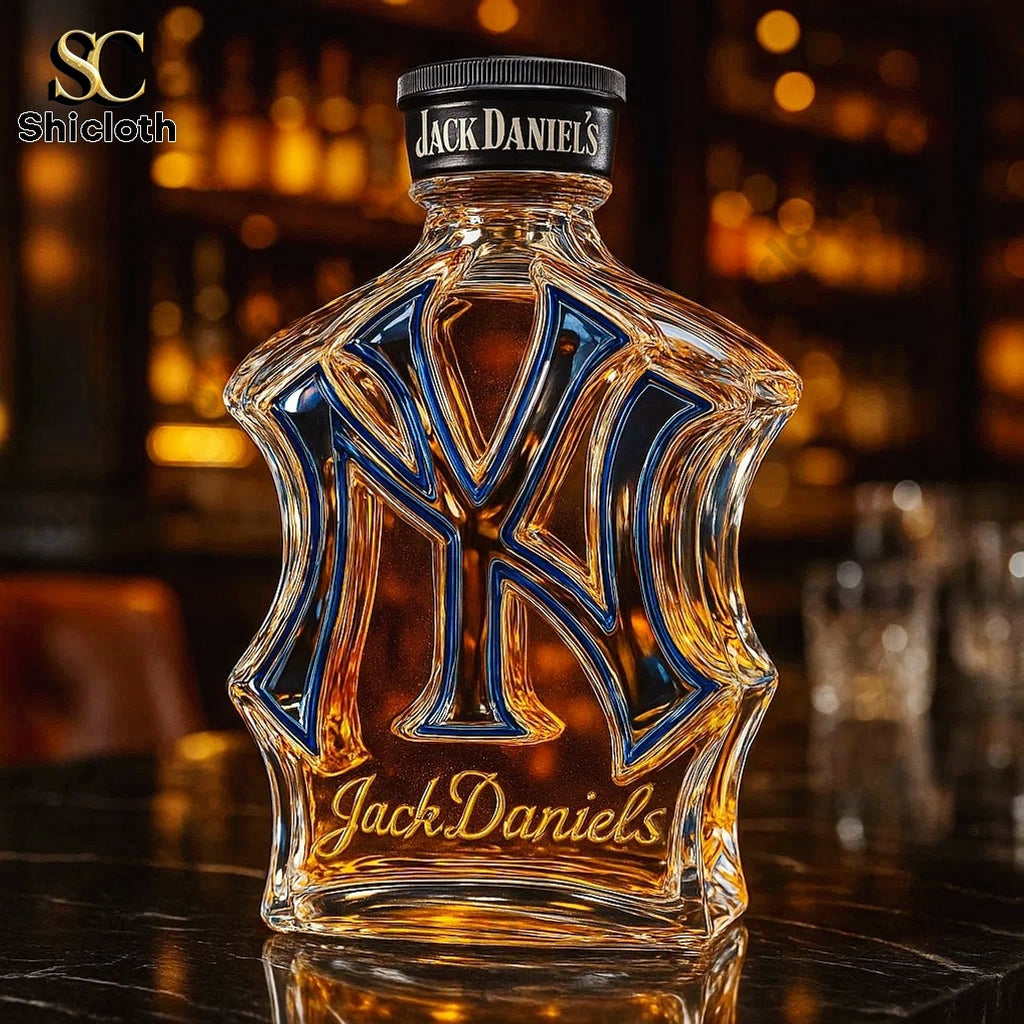 New York Yankees Crown Royal Bottle