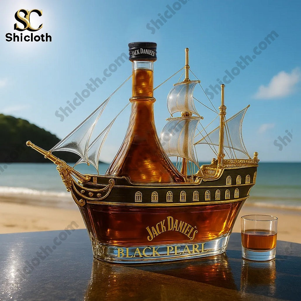 Pirates of the Caribbean Black Pearl Bottle