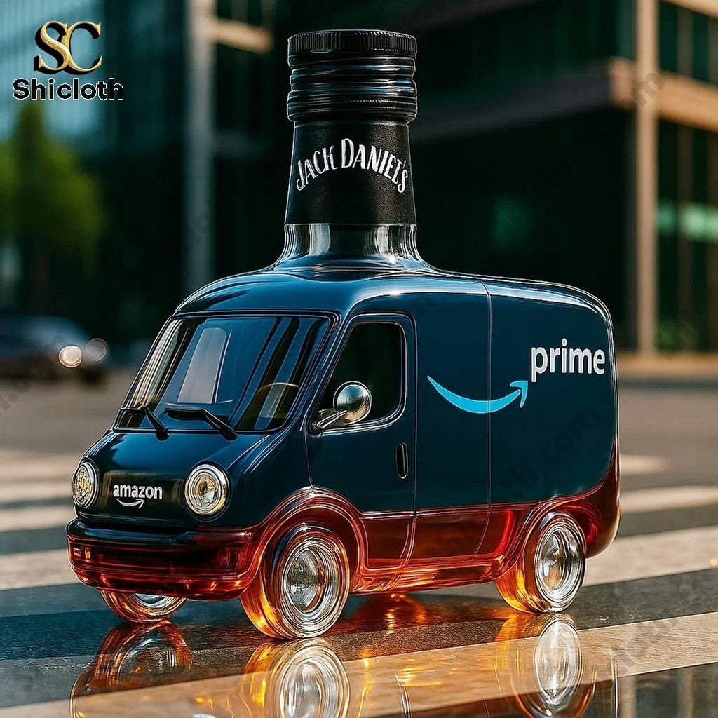 Amazon Prime Truck Crown Royal Bottle
