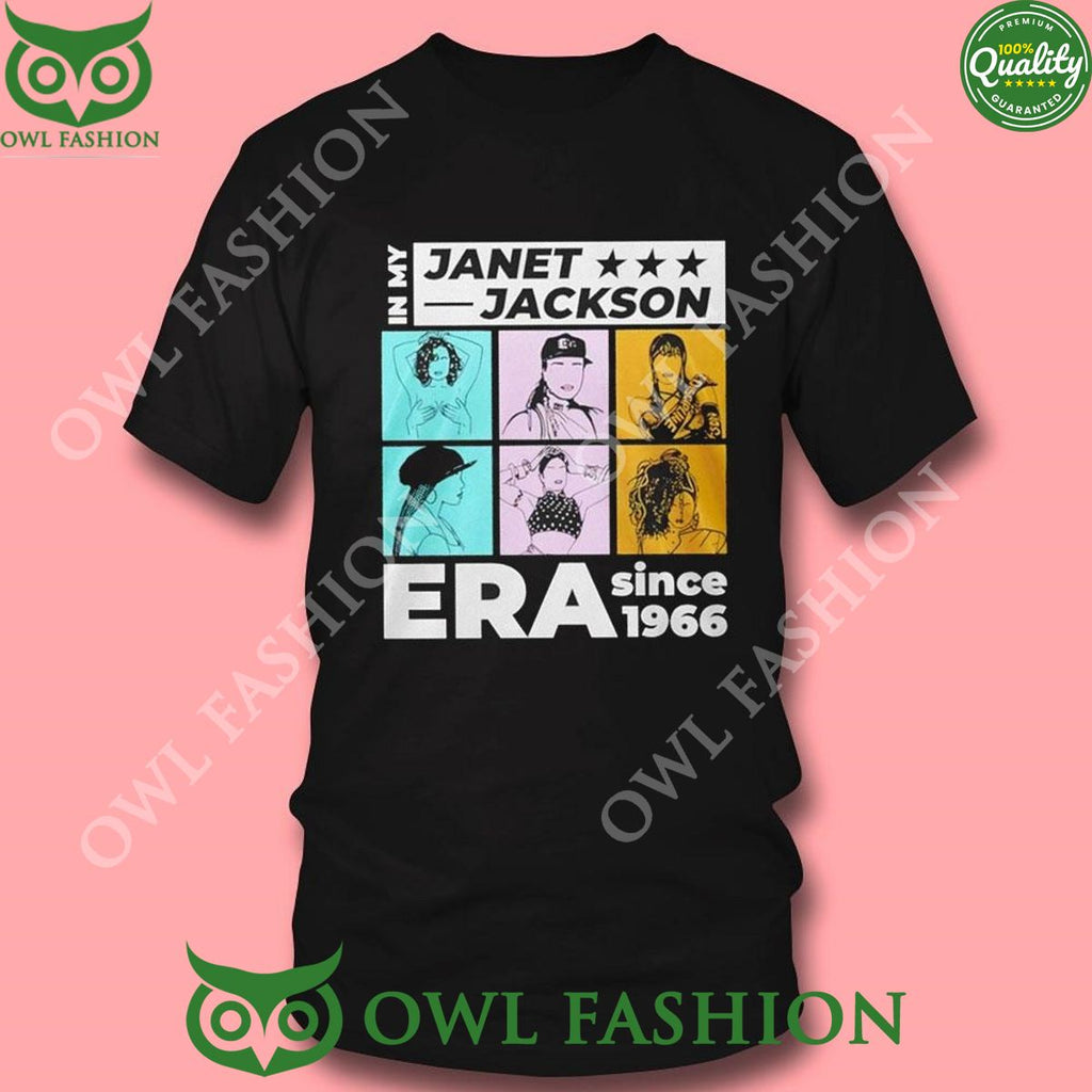In my Janet Jackson Together Again Summer 2024 Era Since 1966 t shirt
