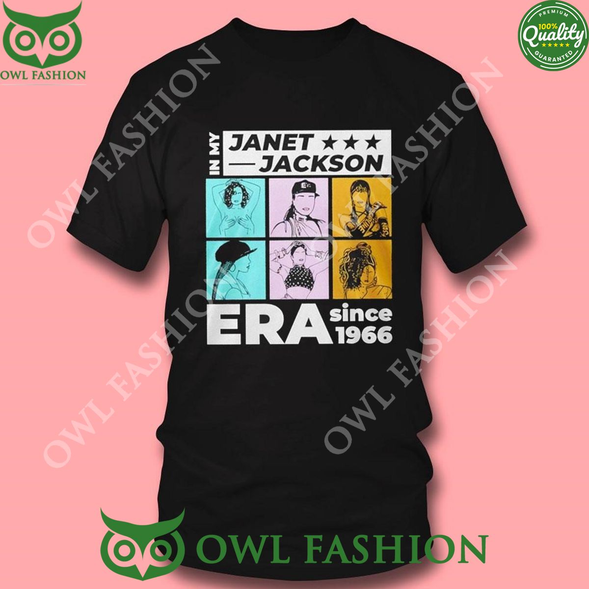 In my Janet Jackson Together Again Summer 2024 Era Since 1966 t shirt