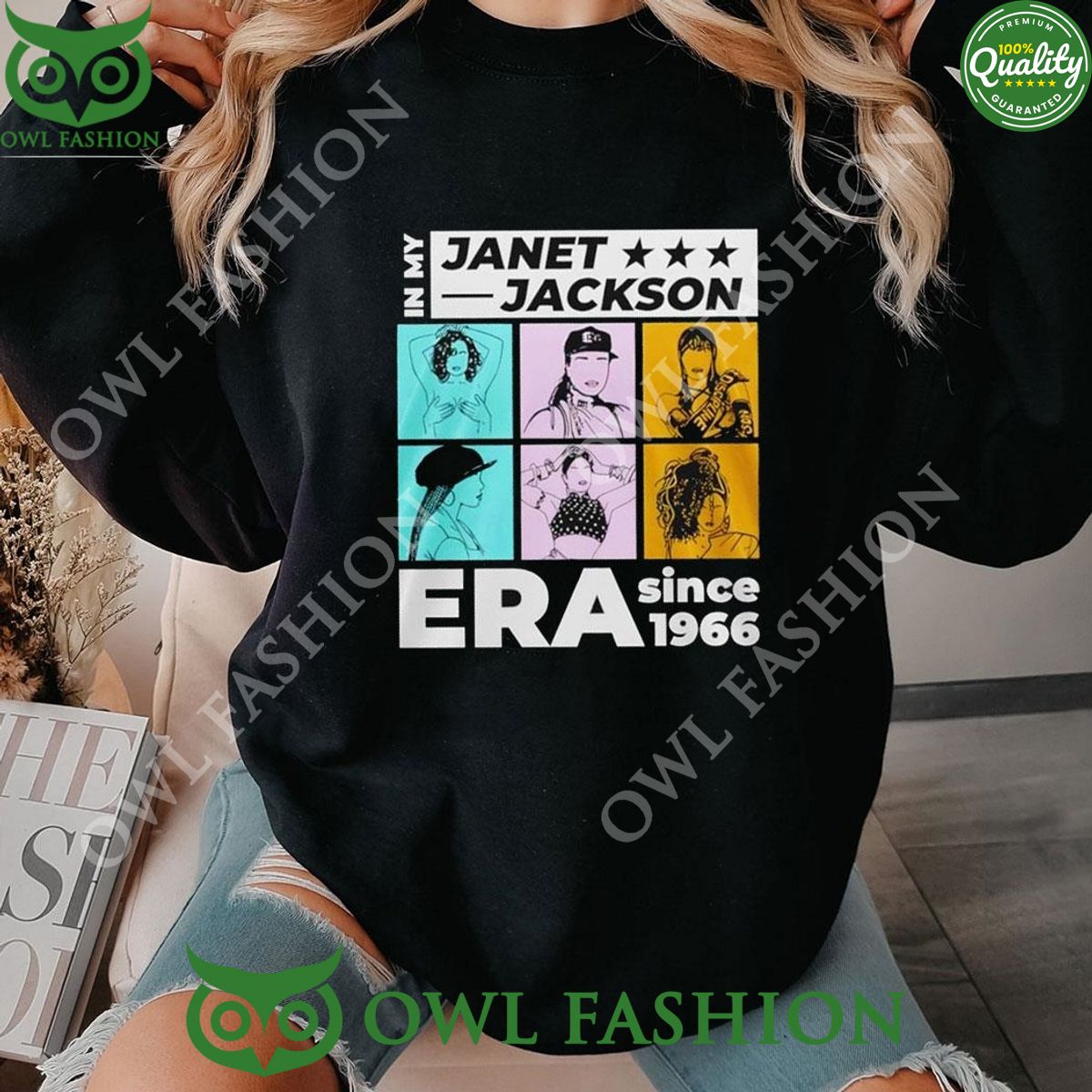In my Janet Jackson Together Again Summer 2024 Era Since 1966 t shirt