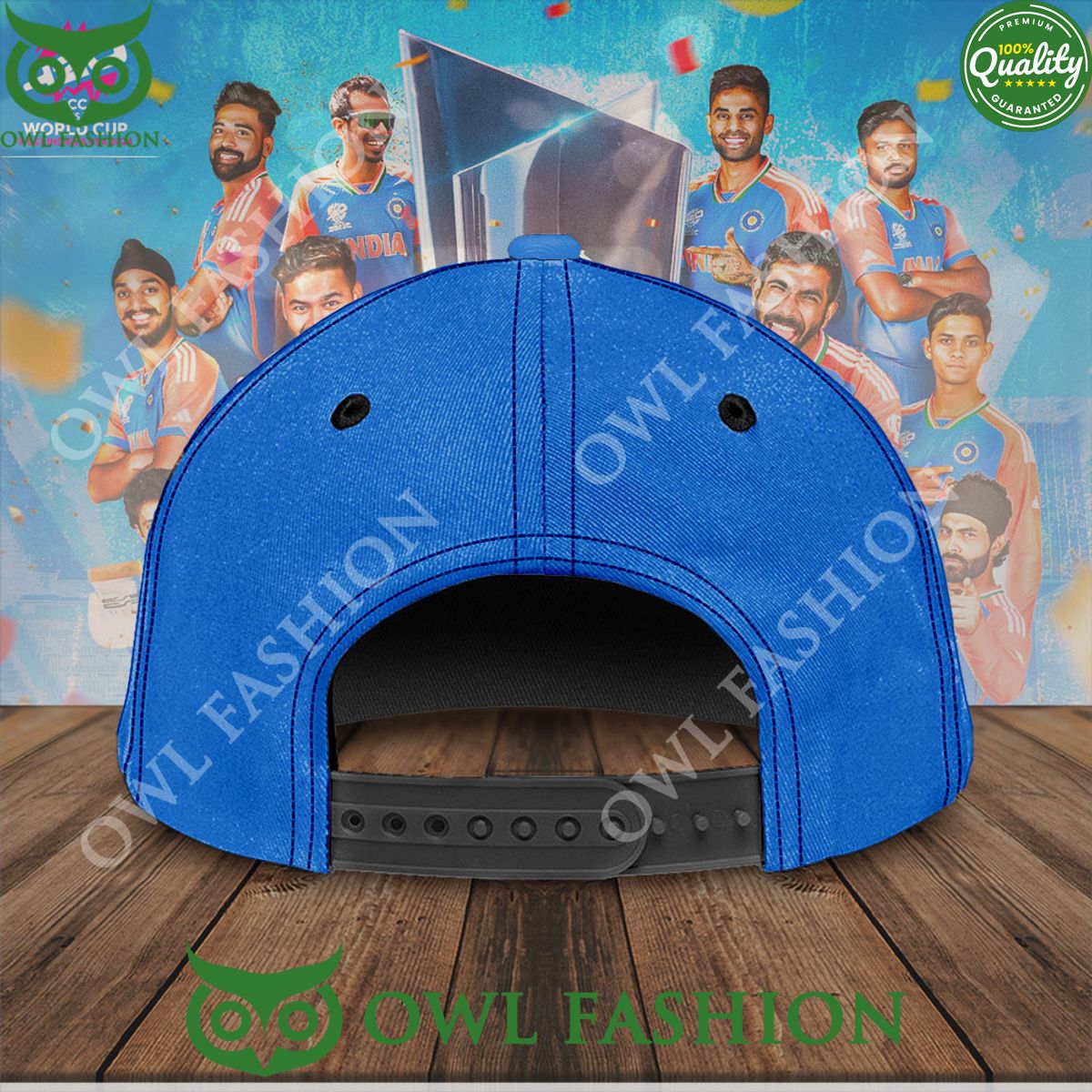 India x ICC mens Champion T20 World Cup 2024 Limited Classic Cap