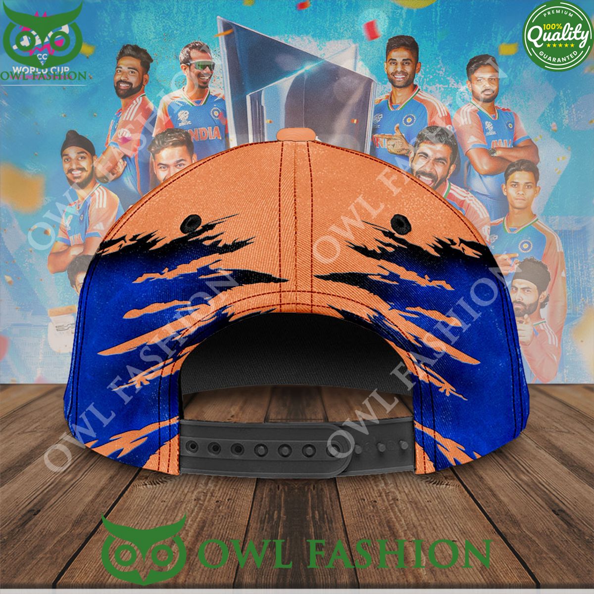 India x ICC mens T20 World Cup 2024 Classic Cap