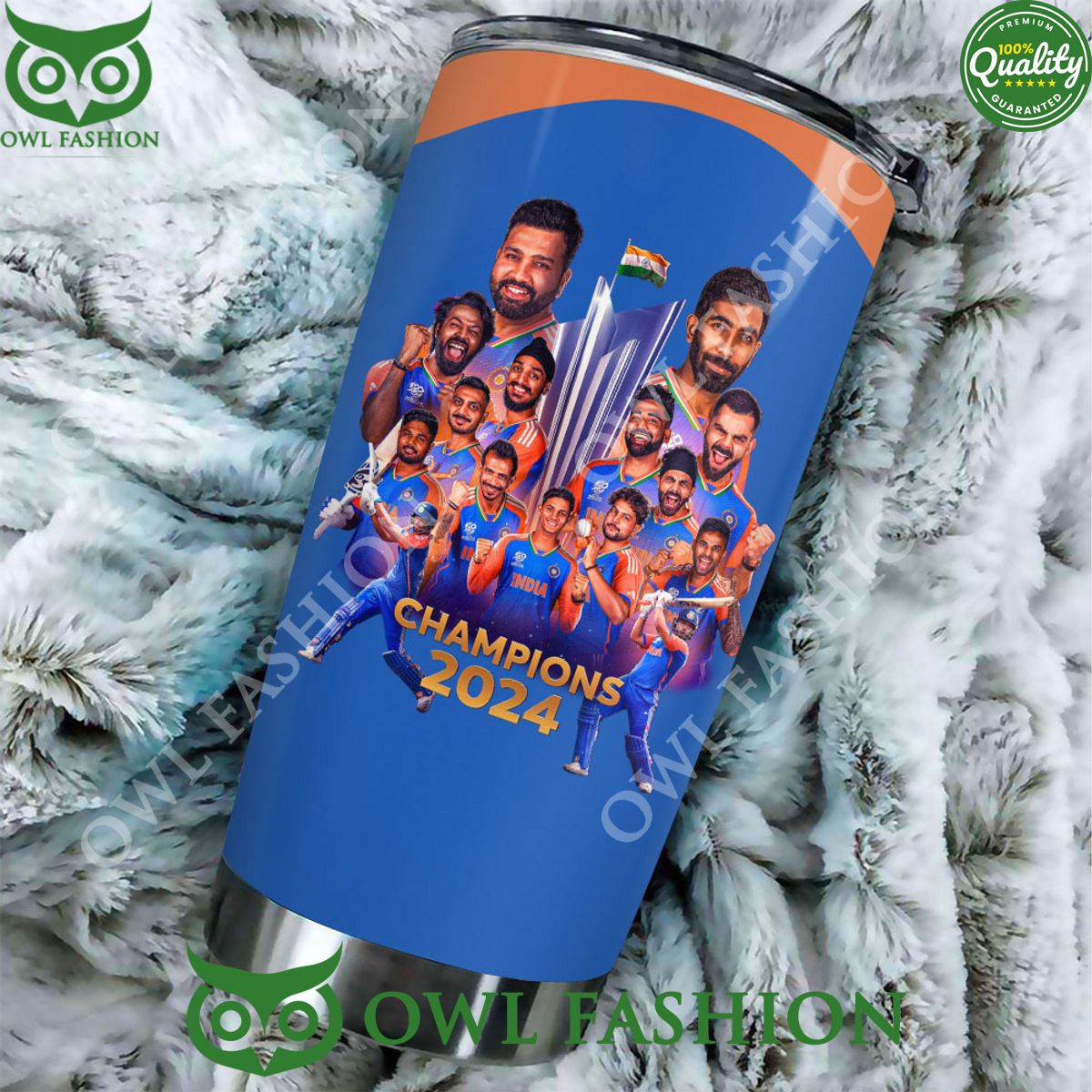 India x ICC mens T20 World Cup 2024 Premium Tumbler Cup