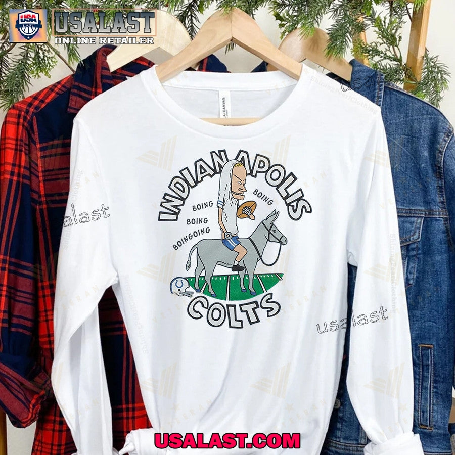 Indianapolis Colts x Beavis and Butthead Unisex Tee Shirt, Sweatshirt