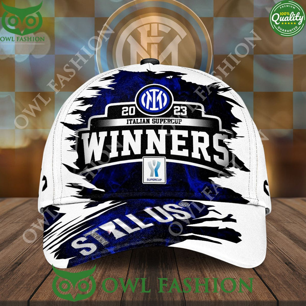 Inter Milan FC Italian Supercup 2023 Stall us Classic Cap