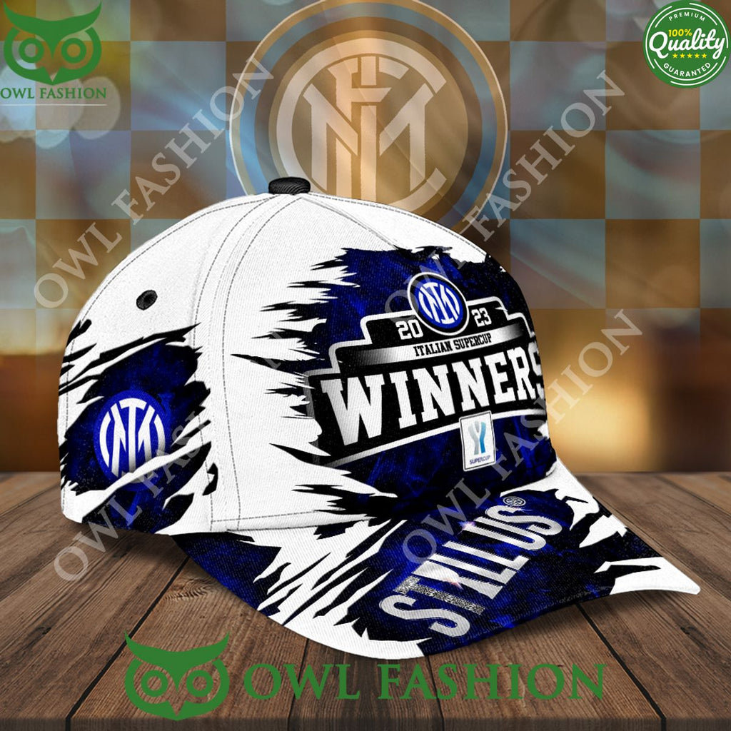 Inter Milan FC Italian Supercup 2023 Stall us Classic Cap