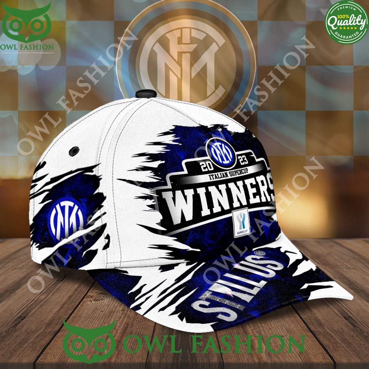 Inter Milan FC Italian Supercup 2023 Stall us Classic Cap