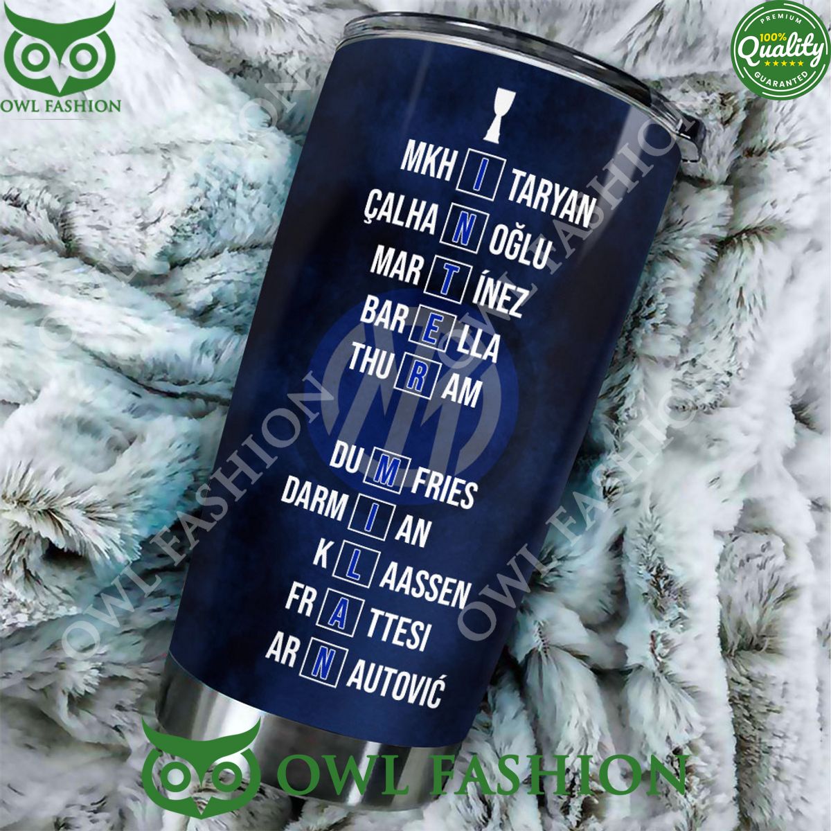 Inter Milan FC Italian Supercup 2023 Stall us Tumbler Cup