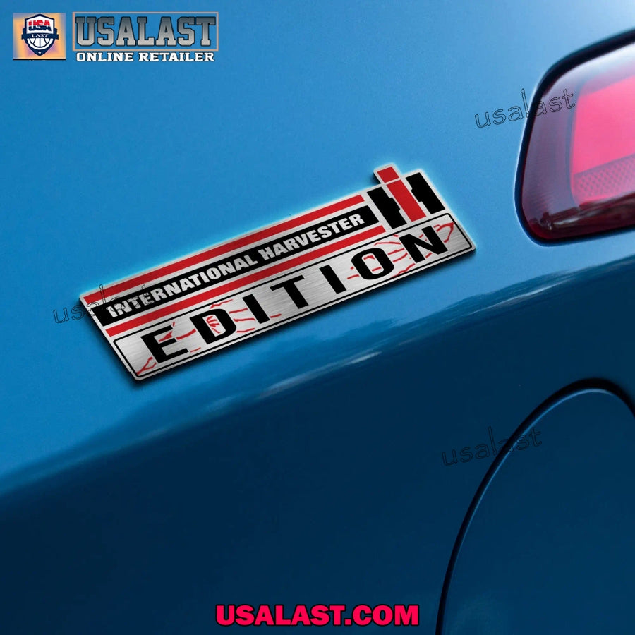 International Harvester Edition Custom 3D Car Badge Sticker