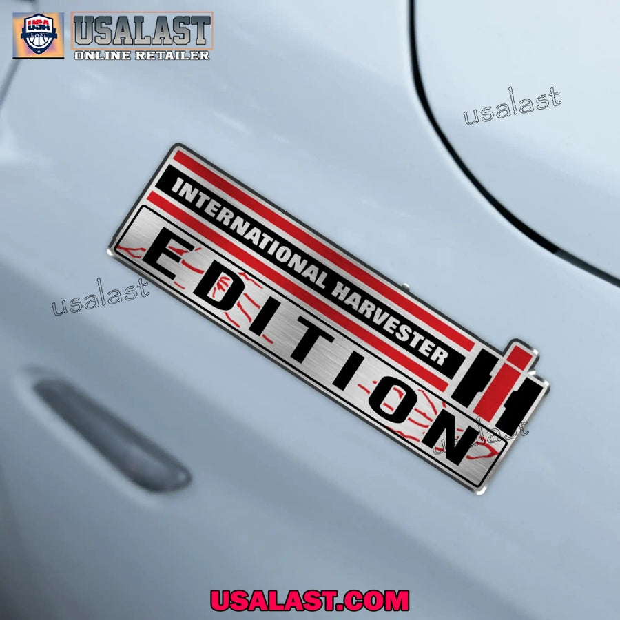 International Harvester Edition Custom 3D Car Badge Sticker