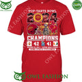 Iowa State Cs Bowl Pop Tarts Bowl champions 42 41 t shirt