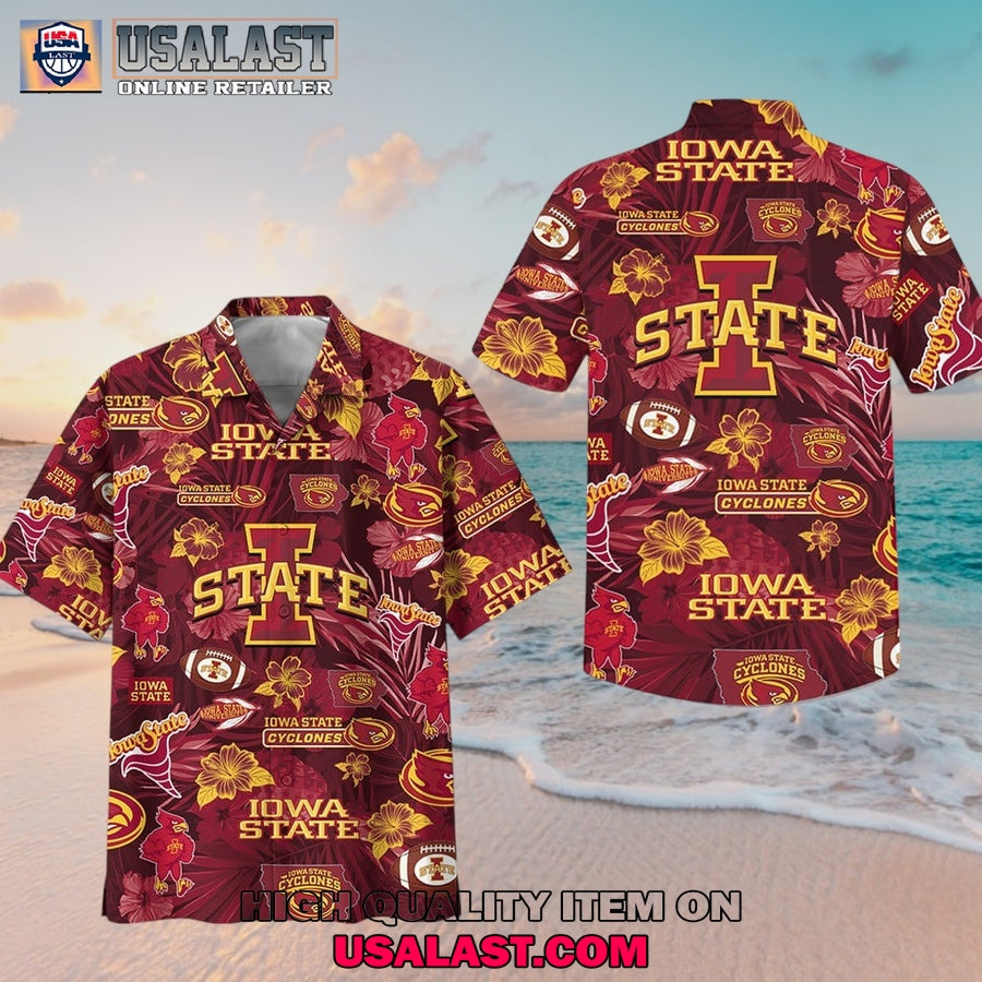 Iowa State Cyclones Tropical Hawaiian Shirt
