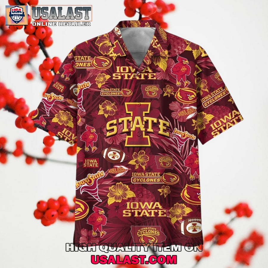 Iowa State Cyclones Tropical Hawaiian Shirt