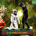 Iowa State Cyclones vs Cincinnati football lost the game plastic ornament