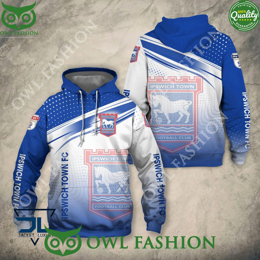 Ipswich Town F.C EFL Champion 2024 3D Hoodie Shirt