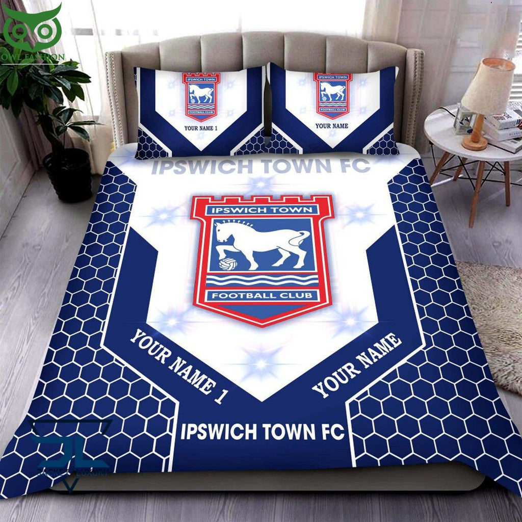 Ipswich Town F.C EFL Champion Customized Bedding Set