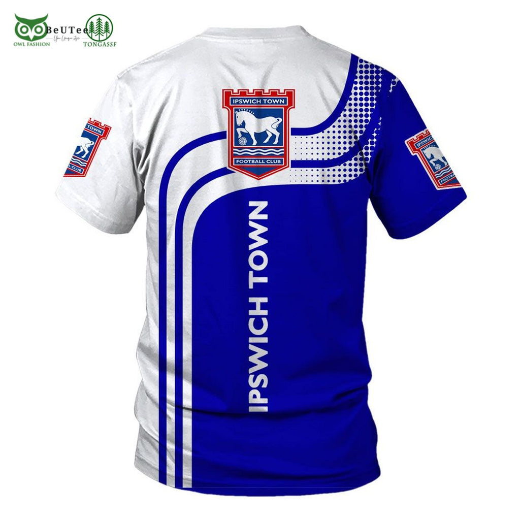 Ipswich Town FC EFL League One 3D Printed Hoodie Sweatshirt Sweater