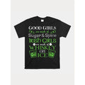 irish girls are whiskey on ice st patricks day shirt 2024 Men's sport Black casual short-sleeved T-shirt 220g Made in USA...