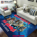 Iron Maiden 50 Years 1975-2025 Rectangle Rug